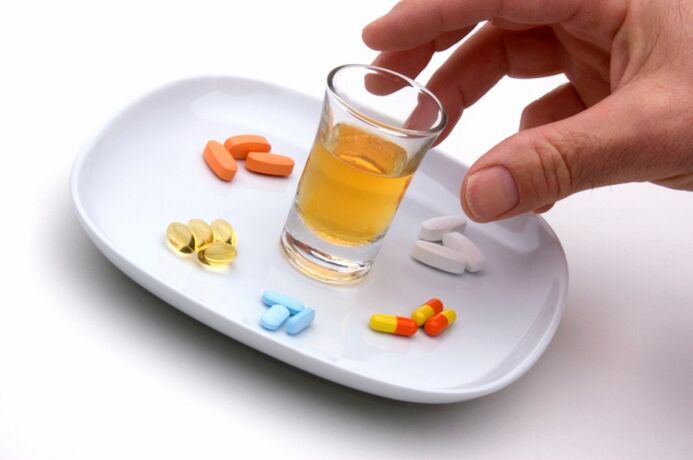 alkoholi ja antibiootikumide võtmine